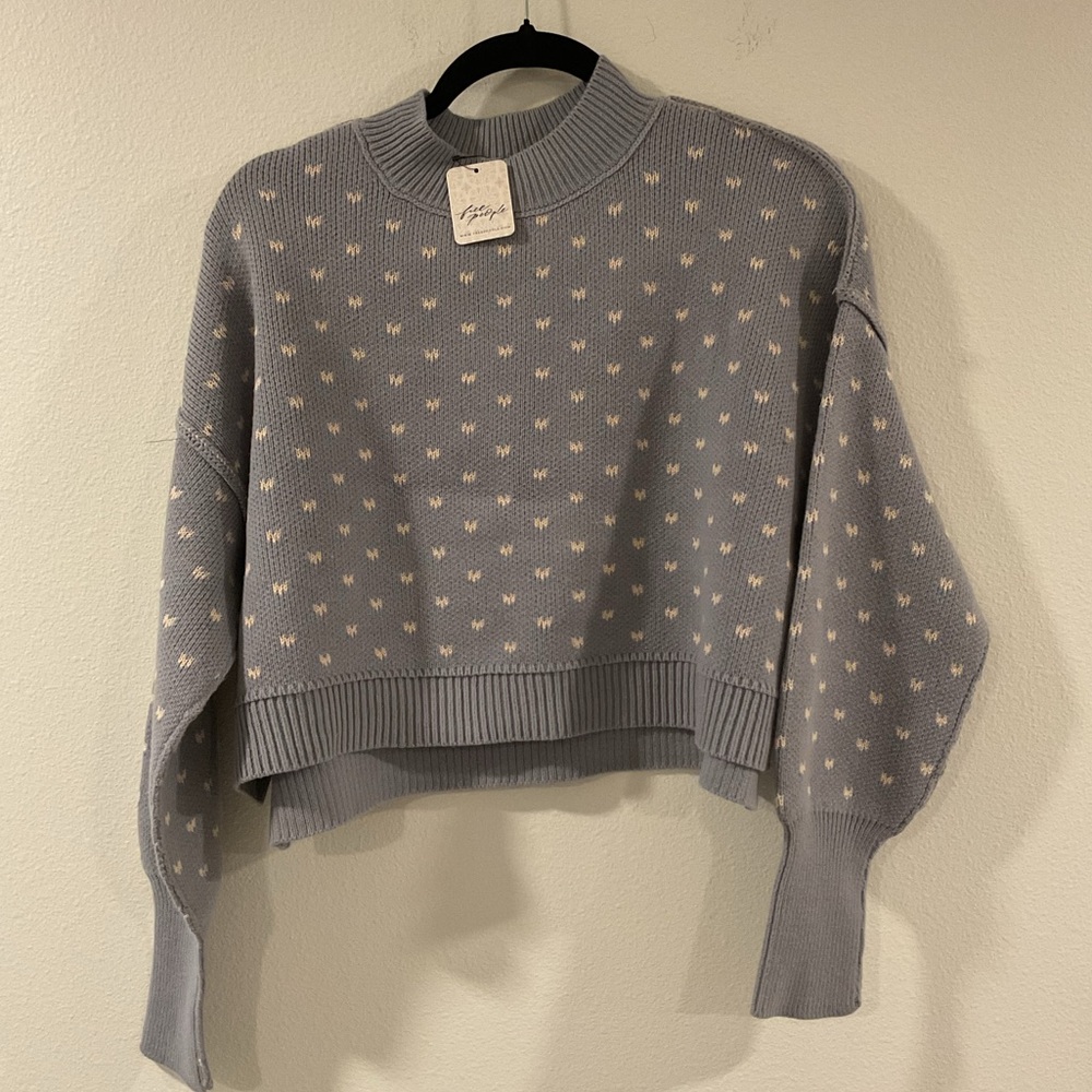 Free People Easy Street Cropped Sweater | Size: XS | NWT
